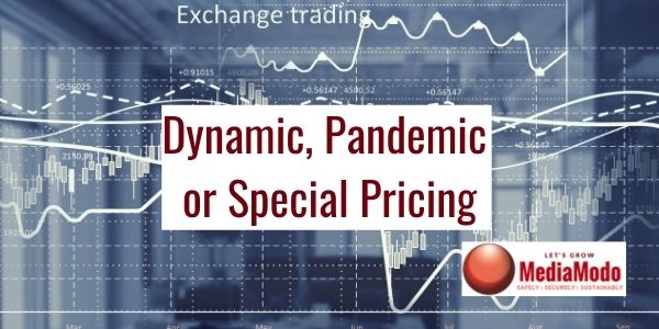 Dynamic Pandemic and Special Pricing